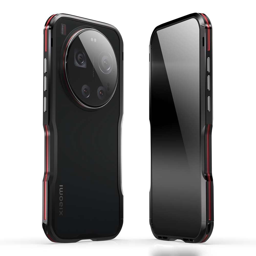 Shelly - กรอบโลหะอะลูมิเนียมน้ำหนักเบาสำหรับเคส Xiaomi 17 Ultra Coque Mi