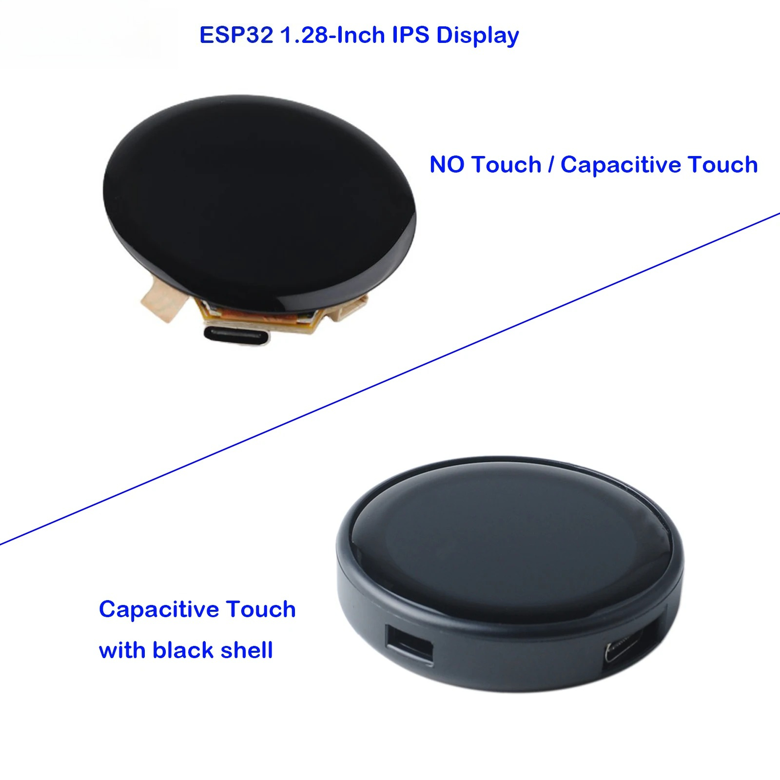 Smart Home Module Iot - ESP32 จอแสดงผล 1.28 นิ้ว ESP32-C3 WiFi+BLE