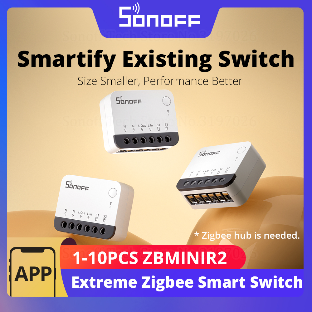 SONOFF ZBMINIR2 สวิตช์อัจฉริยะ - Sonoff บทวิจารณ์และราคา