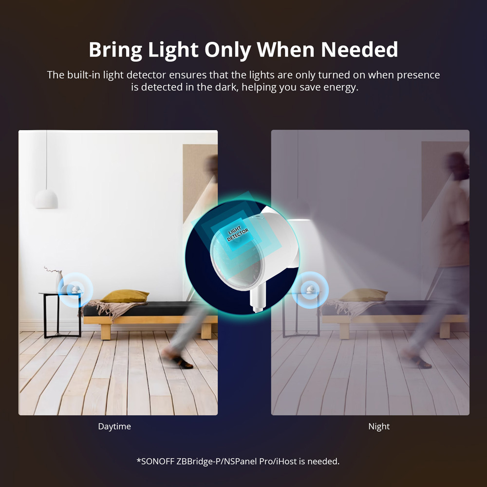 SONOFF SNZB-06P Zigbee Human P - Sonoff Basic บทวิจารณ์และราคา