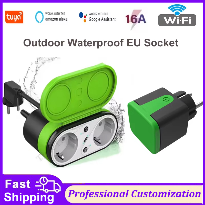 ปลั๊กไฟอัจฉริยะ Tuya EU 16A Wi - Smart Relay Tuya บทวิจารณ์และราคา
