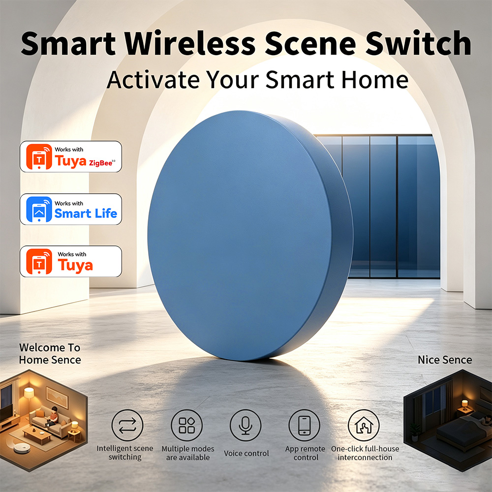 ปุ่มกดควบคุมฉากอัจฉริยะ Zigbee - Smart Relay Tuya บทวิจารณ์และราคา